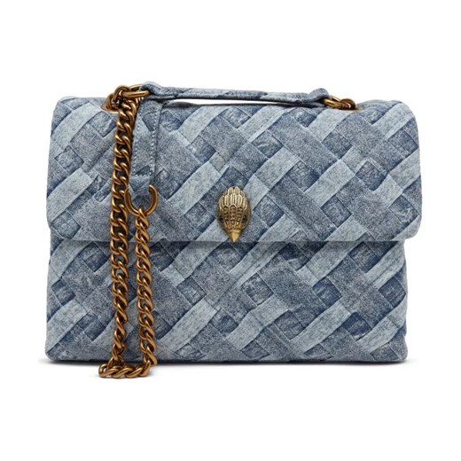 Kurt Geiger Torebka na ramię LARGE KENSINGTON SOFT | denim ze sklepu Gomez Fashion Store w kategorii Listonoszki - zdjęcie 184304556