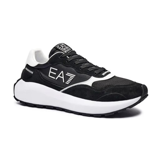 EA7 Sneakersy | z dodatkiem skóry ze sklepu Gomez Fashion Store w kategorii Buty sportowe męskie - zdjęcie 184304566