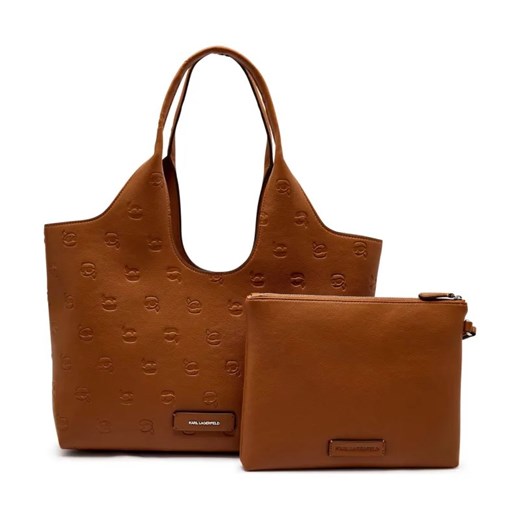 Karl Lagerfeld Shopperka + saszetka ikon monogram ze sklepu Gomez Fashion Store w kategorii Torby Shopper bag - zdjęcie 184304578
