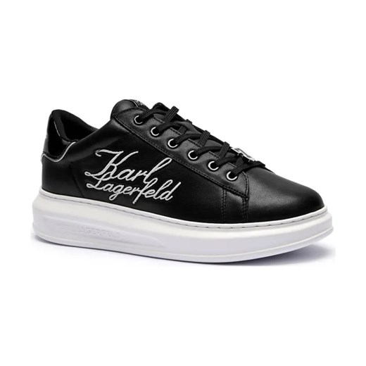 Karl Lagerfeld Skórzane sneakersy KAPRI Signia ze sklepu Gomez Fashion Store w kategorii Buty sportowe męskie - zdjęcie 184304616