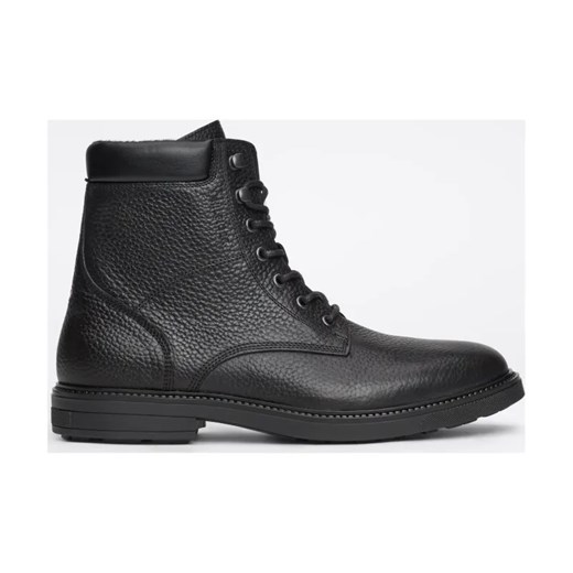 Tommy Hilfiger Skórzane trapery PEBBLE ze sklepu Gomez Fashion Store w kategorii Buty zimowe męskie - zdjęcie 184304639