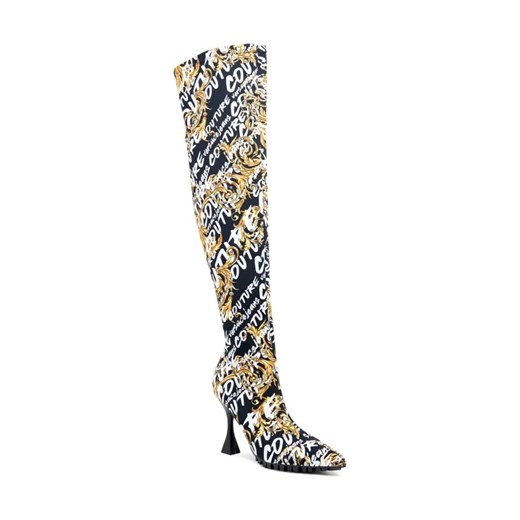 Versace Jeans Couture Kozaki na szpilce 36 wyprzedaż Gomez Fashion Store
