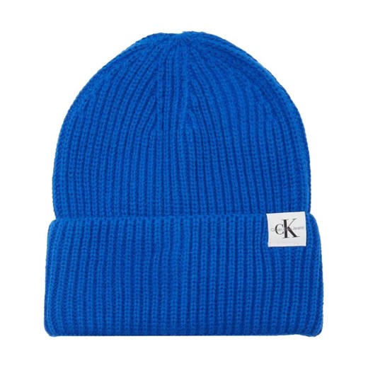 Calvin Klein Jeans Czapka MONOGRAM RIB ze sklepu Gomez Fashion Store w kategorii Czapki dziecięce - zdjęcie 184304659