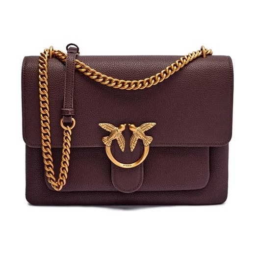 Pinko Skórzana torebka na ramię LOVE ONE SOFT BIG ze sklepu Gomez Fashion Store w kategorii Listonoszki - zdjęcie 184304675