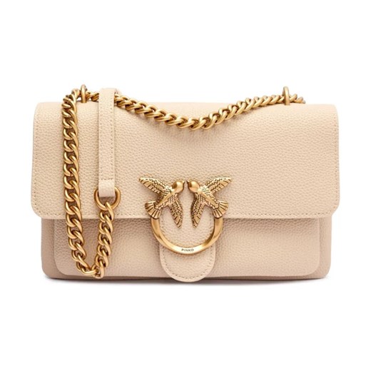 Pinko Skórzana torebka na ramię LOVE ONE SOFT MINI ze sklepu Gomez Fashion Store w kategorii Listonoszki - zdjęcie 184304685