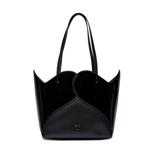 Pinko Skórzana shopperka HEART ze sklepu Gomez Fashion Store w kategorii Torby Shopper bag - zdjęcie 184304707