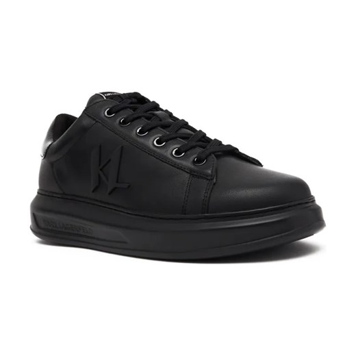 Karl Lagerfeld Skórzane trampki KAPRI MENS Monogram Injekt ze sklepu Gomez Fashion Store w kategorii Trampki męskie - zdjęcie 184304715