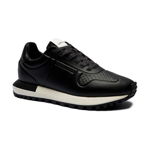 Emporio Armani Skórzane sneakersy ze sklepu Gomez Fashion Store w kategorii Buty sportowe męskie - zdjęcie 184304739