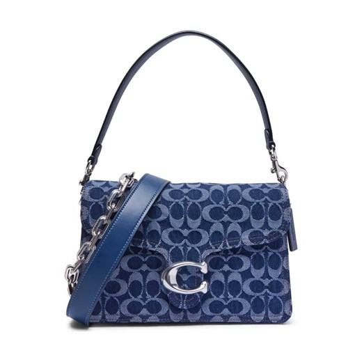 Coach Torebka na ramię CHAIN TABBY | z dodatkiem skóry ze sklepu Gomez Fashion Store w kategorii Listonoszki - zdjęcie 184304799