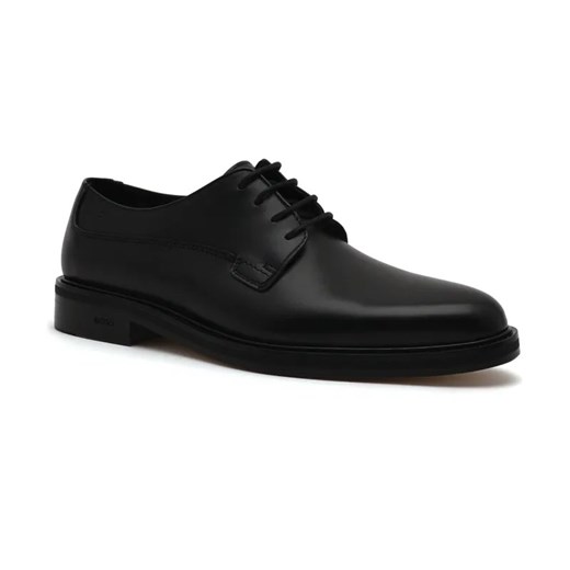 BOSS BLACK Skórzane półbuty Larry-L_Derb_bu ze sklepu Gomez Fashion Store w kategorii Buty eleganckie męskie - zdjęcie 184304835