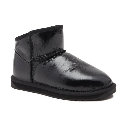 EMU Australia Skórzane śniegowce Aarons Glossy | z dodatkiem wełny ze sklepu Gomez Fashion Store w kategorii Śniegowce damskie - zdjęcie 184304845