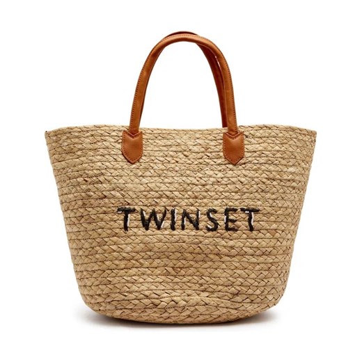 Twinset U&B Torba plażowa ze sklepu Gomez Fashion Store w kategorii Torby Shopper bag - zdjęcie 184304856