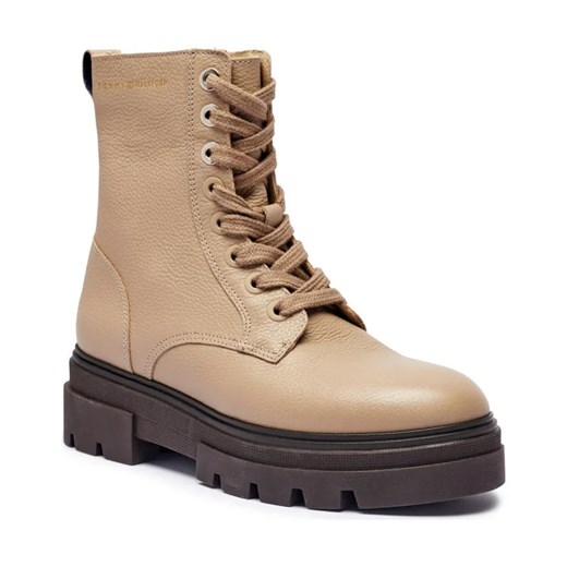 Tommy Hilfiger Skórzane botki ze sklepu Gomez Fashion Store w kategorii Workery damskie - zdjęcie 184304887