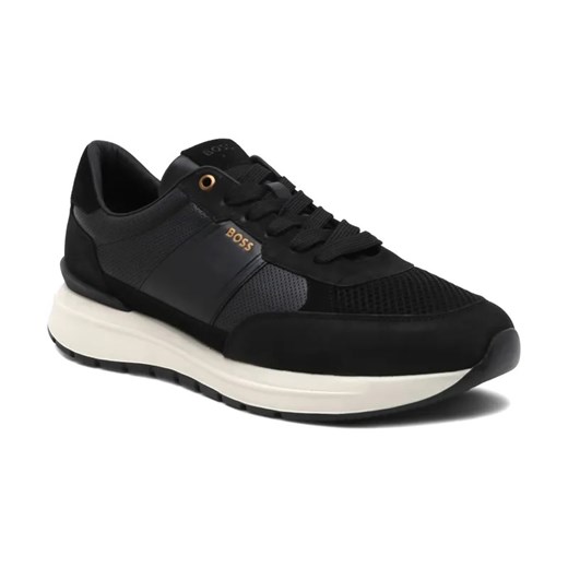 BOSS BLACK Skórzane sneakersy Jace_Runn_lmme ze sklepu Gomez Fashion Store w kategorii Buty sportowe męskie - zdjęcie 184304956