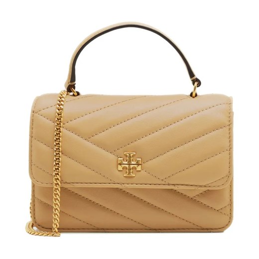 TORY BURCH Skórzana torebka wieczorowa Kira Chevron Mini ze sklepu Gomez Fashion Store w kategorii Kopertówki - zdjęcie 184304996