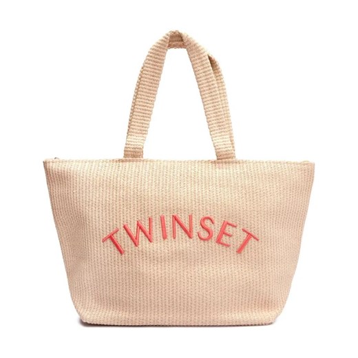 Twinset U&B Torba plażowa ze sklepu Gomez Fashion Store w kategorii Torby Shopper bag - zdjęcie 184305007