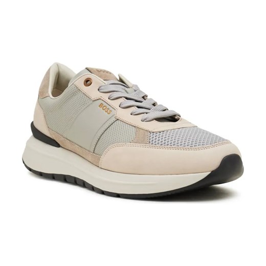BOSS BLACK Skórzane sneakersy Jace_Runn_lmme ze sklepu Gomez Fashion Store w kategorii Buty sportowe męskie - zdjęcie 184305067