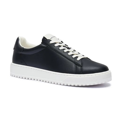 Emporio Armani Skórzane sneakersy ze sklepu Gomez Fashion Store w kategorii Buty sportowe męskie - zdjęcie 184305085