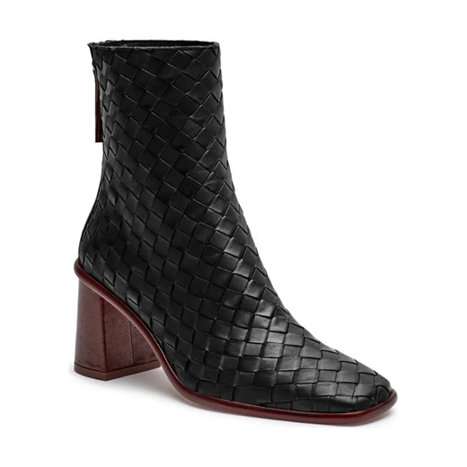 Alohas Skórzane botki na słupku ze sklepu Gomez Fashion Store w kategorii Botki - zdjęcie 184305118
