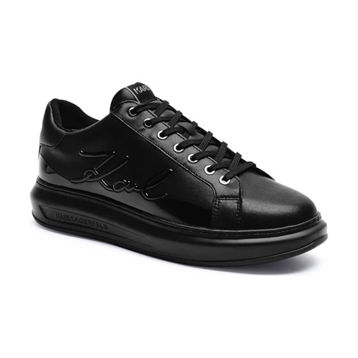 Karl Lagerfeld Skórzane sneakersy KAPRI ze sklepu Gomez Fashion Store w kategorii Buty sportowe męskie - zdjęcie 184305168
