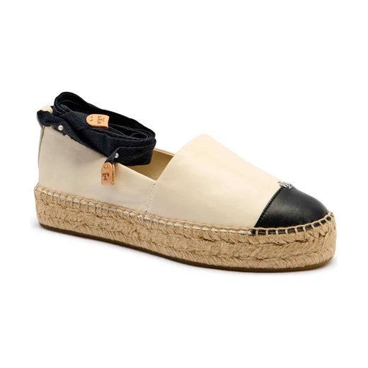 TORY BURCH Skórzane espadryle CAP-TOE ze sklepu Gomez Fashion Store w kategorii Espadryle damskie - zdjęcie 184305186