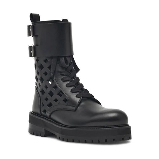 DONDUP - made in Italy Skórzane botki ze sklepu Gomez Fashion Store w kategorii Workery damskie - zdjęcie 184305199