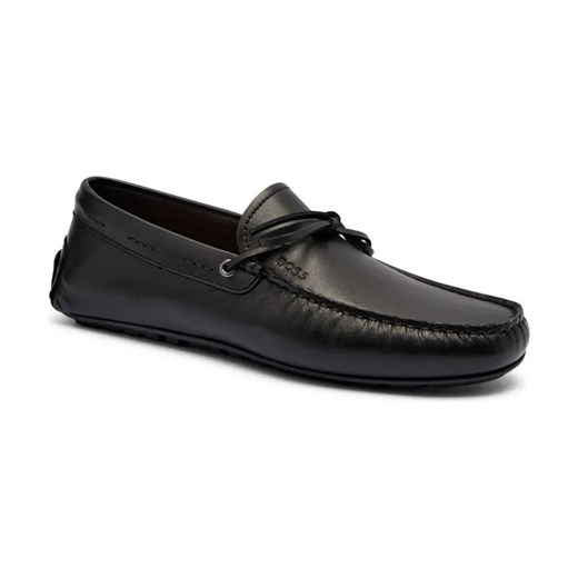 BOSS BLACK Skórzane mokasyny Noel_Mocc_ltlc ze sklepu Gomez Fashion Store w kategorii Mokasyny męskie - zdjęcie 184305207