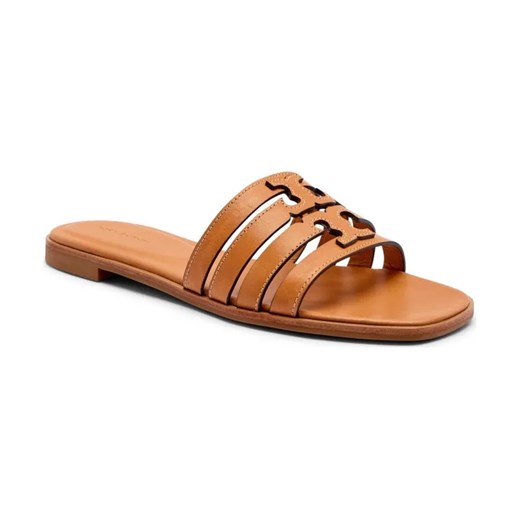 TORY BURCH Skórzane klapki INES Tory Burch 38 okazja Gomez Fashion Store