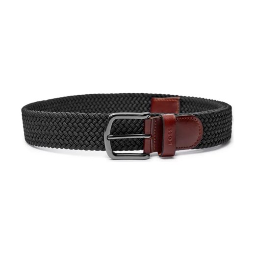 BOSS BLACK Pasek Sash-Wn-Tx_Sz35 | z dodatkiem skóry ze sklepu Gomez Fashion Store w kategorii Paski męskie - zdjęcie 184305246