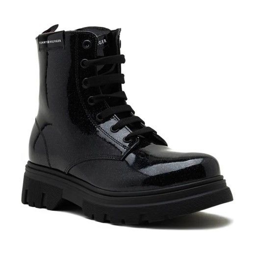 Tommy Hilfiger Botki | z dodatkiem skóry ze sklepu Gomez Fashion Store w kategorii Buty zimowe dziecięce - zdjęcie 184305248