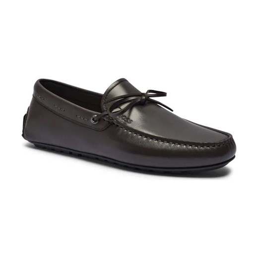 BOSS BLACK Skórzane mokasyny Noel_Mocc_ltlc ze sklepu Gomez Fashion Store w kategorii Mokasyny męskie - zdjęcie 184305265