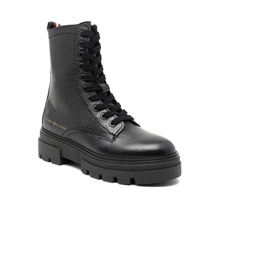 Tommy Hilfiger Skórzane botki ze sklepu Gomez Fashion Store w kategorii Workery damskie - zdjęcie 184305277