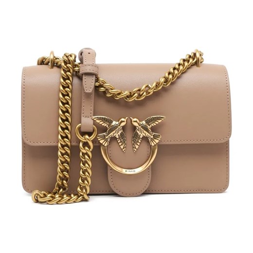 Pinko Skórzana torebka na ramię LOVE ONE MINI ze sklepu Gomez Fashion Store w kategorii Listonoszki - zdjęcie 184305325