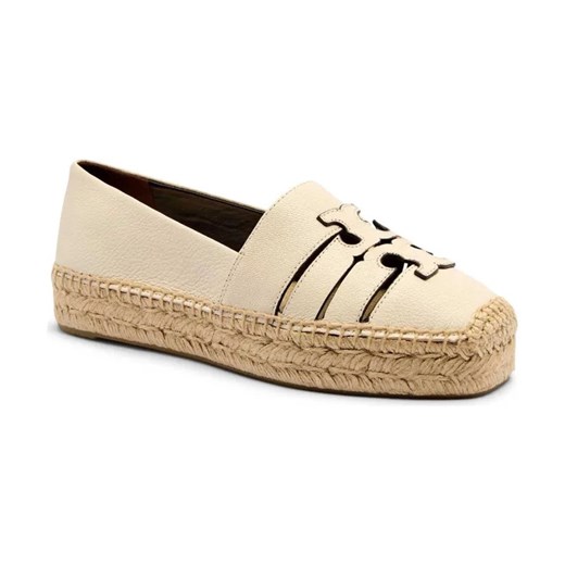 TORY BURCH Skórzane espadryle INES ze sklepu Gomez Fashion Store w kategorii Espadryle damskie - zdjęcie 184305328