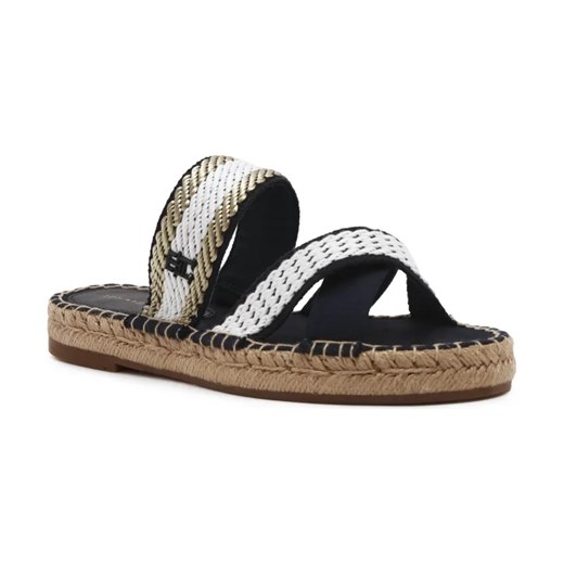Tommy Hilfiger Klapki GOLDEN WEBBING ze sklepu Gomez Fashion Store w kategorii Klapki damskie - zdjęcie 184305346