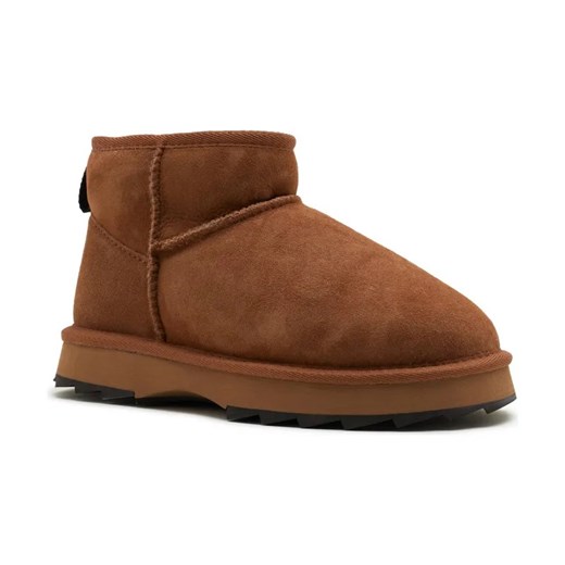 EMU Australia Skórzane śniegowce Sharky Micro | z dodatkiem wełny ze sklepu Gomez Fashion Store w kategorii Śniegowce damskie - zdjęcie 184305369