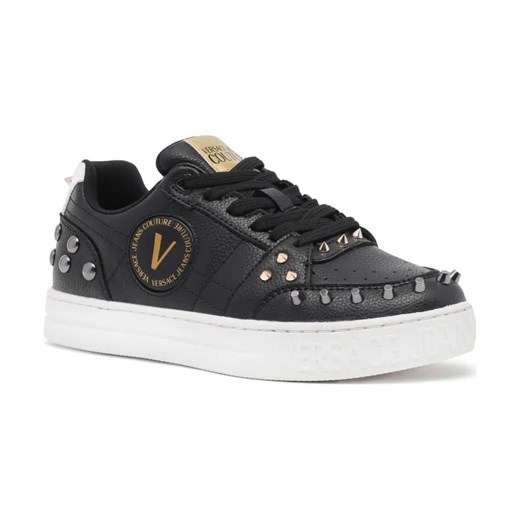 Versace Jeans Couture Skórzane sneakersy ze sklepu Gomez Fashion Store w kategorii Buty sportowe damskie - zdjęcie 184305378
