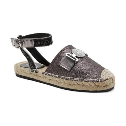 Liu Jo Espadryle VERA 01 | z dodatkiem skóry ze sklepu Gomez Fashion Store w kategorii Espadryle damskie - zdjęcie 184305416