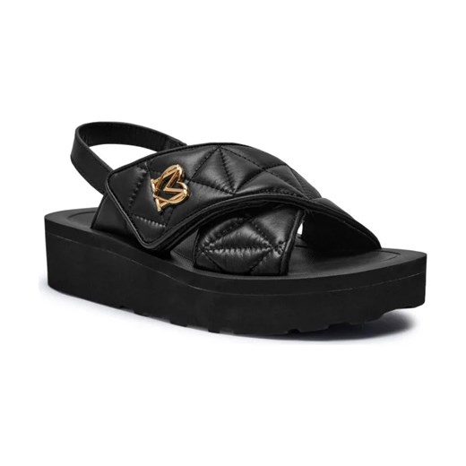 Love Moschino Skórzane sandały ze sklepu Gomez Fashion Store w kategorii Sandały damskie - zdjęcie 184305425