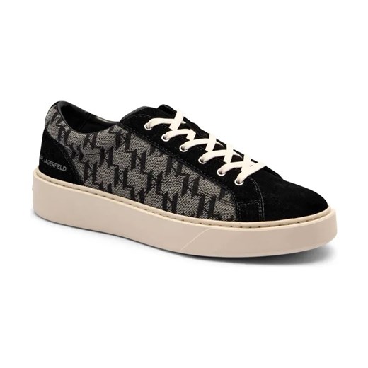 Karl Lagerfeld Sneakersy FLINT II | z dodatkiem skóry ze sklepu Gomez Fashion Store w kategorii Buty sportowe męskie - zdjęcie 184305437