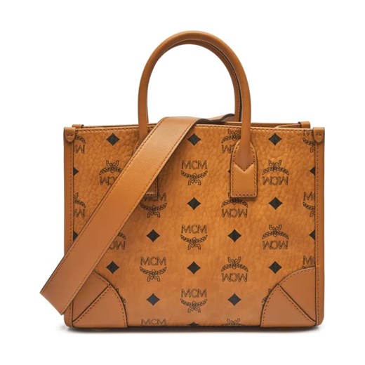 MCM Skórzany kuferek MUNCHEN ze sklepu Gomez Fashion Store w kategorii Kuferki - zdjęcie 184305465