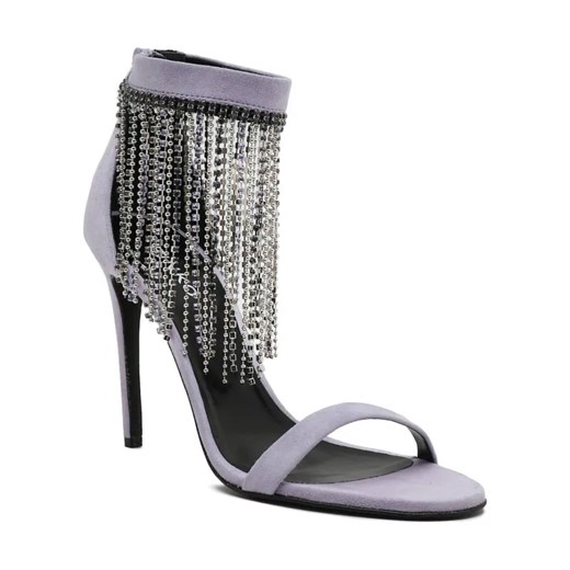 Pinko Skórzane sandały na szpilce SALOME ze sklepu Gomez Fashion Store w kategorii Sandały damskie - zdjęcie 184305478