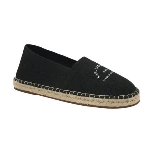 Karl Lagerfeld Espadryle KAMINO | z dodatkiem skóry ze sklepu Gomez Fashion Store w kategorii Espadryle męskie - zdjęcie 184305515