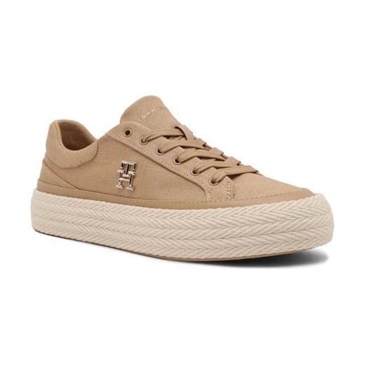 Tommy Hilfiger Lniane trampki VULC ze sklepu Gomez Fashion Store w kategorii Buty sportowe damskie - zdjęcie 184305528