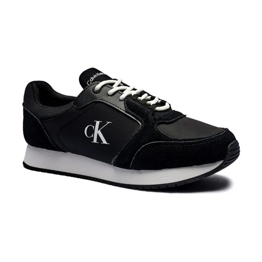 Calvin Klein Jeans Sneakersy RETRO SOCK RUNNER | z dodatkiem skóry ze sklepu Gomez Fashion Store w kategorii Buty sportowe męskie - zdjęcie 184305567