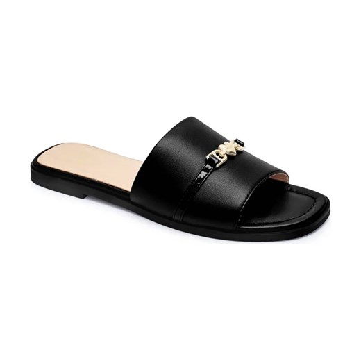 Love Moschino Skórzane klapki ze sklepu Gomez Fashion Store w kategorii Klapki damskie - zdjęcie 184305585