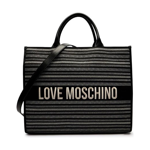 Love Moschino Shopperka CANVAS ze sklepu Gomez Fashion Store w kategorii Torby Shopper bag - zdjęcie 184305586