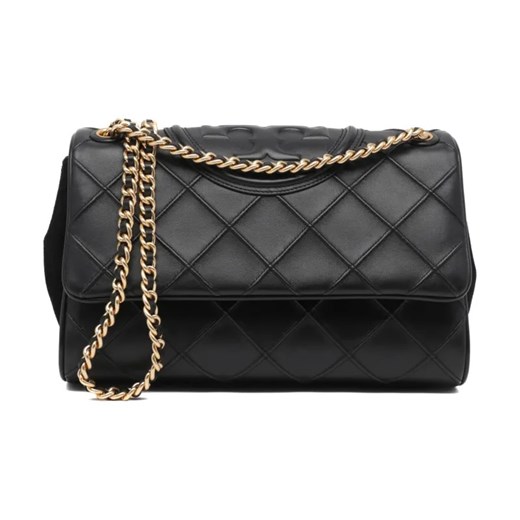 TORY BURCH Skórzana torebka na ramię Fleming Soft Convertible ze sklepu Gomez Fashion Store w kategorii Listonoszki - zdjęcie 184305686
