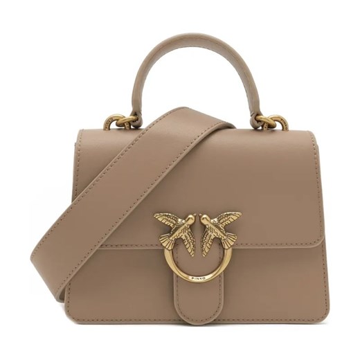 Pinko Skórzana listonoszka Love One Top Handle Mini Light ze sklepu Gomez Fashion Store w kategorii Listonoszki - zdjęcie 184305695