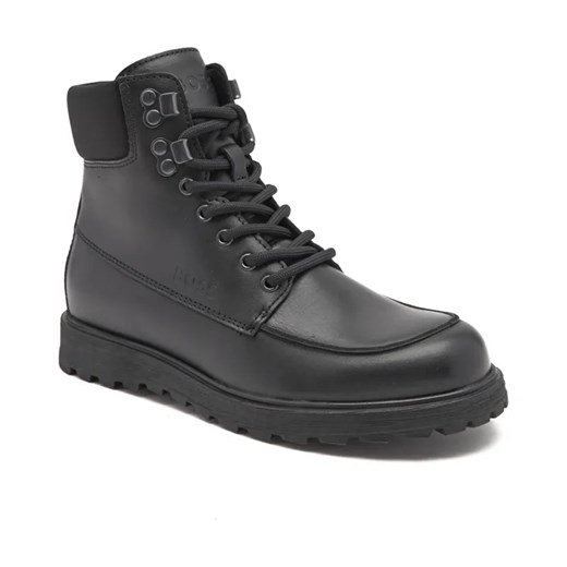BOSS Kidswear Skórzane buty ze sklepu Gomez Fashion Store w kategorii Buty zimowe dziecięce - zdjęcie 184305699